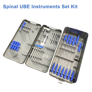 Juego de Instrumentos Endoscópicos Unilaterales Biportales UBE de Acero Inoxidable con Estuche, Autoclavables, Manuales, Certificados CE - Product Image 4