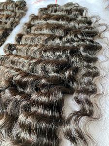 วิกผมหยิกแบบธรรมชาติ,ชุดผมมนุษย์หยิกกัมพูชาแบบไม่ผ่านกระบวนการ - Product Image 2