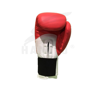 High Quality Youth Boxing <b>Gloves</b> Durable Leather Fabric <b>Moisture</b> Wicking Customizable for Training Competition Martial Arts Gear - Product Image 5
