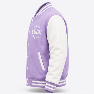 100% High Quality Men <b>Lightweight</b> Varsity <b>Jacket</b> Casual Wear Baseball Street Fashion Wear Slim Fit Baseball Varsity <b>Jacket</b> - Product Image 4