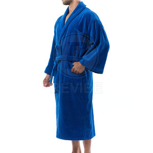 Bata de Baño para Hombre de Diseño de Calidad, Cálida, Cómoda y Elegante, Colección de Lujo para el Día a Día, 100% Algodón Transpirable - Product Image 4