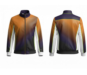 Chaqueta Personalizada con Cierre Completo y Opciones de Diseño Ilimitadas, Ropa Deportiva para Correr y Hacer Ejercicio, Cálida, Transpirable y de Secado Rápido |   Tallas Hombre Mujer Juvenil - Product Image 6