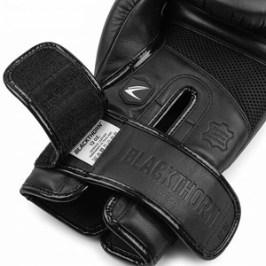 Guantes de Boxeo de 12 Oz, PU+Esponja, Dedos Completos, Transpirables, Diseño en Relieve, Cierre para Entrenamiento de Adultos - Product Image 3