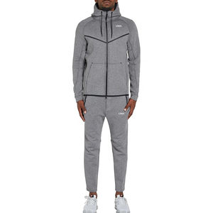 Men’s 100% Cotton Printed Tracksuit <b>Leisurewear</b> Hoodie Jogger Two Piece Set Wholesale OEM Streetwear Supplier 2026 - Product Image 2
