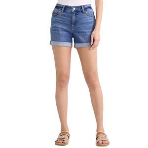 Shorts en jean délavé grande taille pour femme, design personnalisé, élégants, fabriqués au Bangladesh – Meilleures ventes - Product Image 2