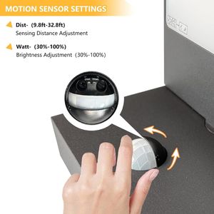 Inovel Lampada da Parete Moderna per Esterni con Sensore di Movimento per Portico e Porta d'Ingresso - Product Image 3
