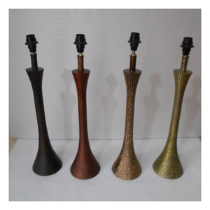 Base de Lámpara de Mesa Elegante de Metal Cromado, Soporte Cuadrado para Velas, Lámpara de Escritorio Delgada de Aluminio para Decoración de Hotel y Hogar - Product Image 5