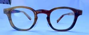 Gafas con Montura de Cuerno Natural, Material Artesanal, Diseño Moderno, Ecológicas, Hechas a Mano, Monturas Ópticas Elegantes y a la Moda H - Product Image 2