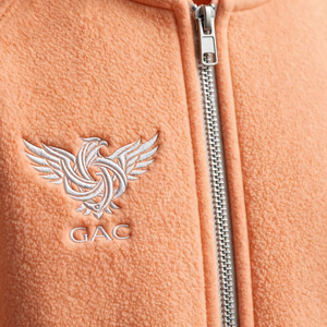 Ensemble 2 pièces pour femme : Sweat à capuche court zippé et pantalon de survêtement large, en molleton 100% coton, écologique et imperméable, style streetwear décontracté - Product Image 5
