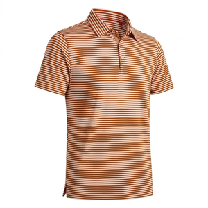 Camiseta de Golf para Hombre en Spandex/Poliéster, Tejido de 180g que Absorbe la Humedad y Seca Rápidamente, Anti-Encogimiento, para Alto Rendimiento en el Campo - Product Image 2