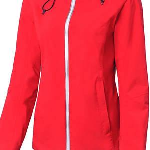 Chaqueta Unisex con Capucha Desmontable, Resistente al Agua y al Viento, con Puños Ajustables, Transpirable, con Cierre, para Actividades al Aire Libre - Product Image 4