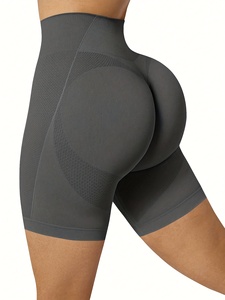 Shorts de sport sans couture à taille haute pour femmes, shorts de yoga, shorts de fitness extensibles pour la salle de sport - Product Image 3