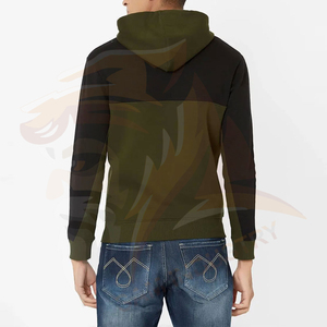 Fabricant professionnel, prix raisonnable, sweat-shirt pour homme, style streetwear, usage décontracté et extérieur, sweat-shirt uni teinté pour homme - Product Image 2