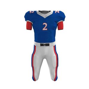 Nouveaux Styles Maillots De Football Américain Pour Hommes Femmes Maillot Brodé Personnalisé Maillots Rouge et Blanc USA Taille - Product Image 5