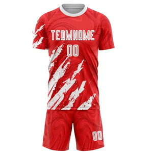 Vêtements de sport sublimés personnalisés, nouveaux maillots de style moderne, uniformes de football en gros - Product Image 2