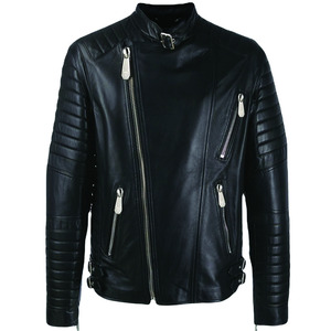 Veste en cuir pour homme de haute qualité, fabriquée au Pakistan, produit haut de gamme, veste en cuir pour homme au meilleur prix, veste en cuir personnalisée pour homme - Product Image 1