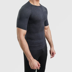 Chemise de compression à manches longues pour homme, camouflage, à séchage rapide, pour adultes, haut de sport - Product Image 2
