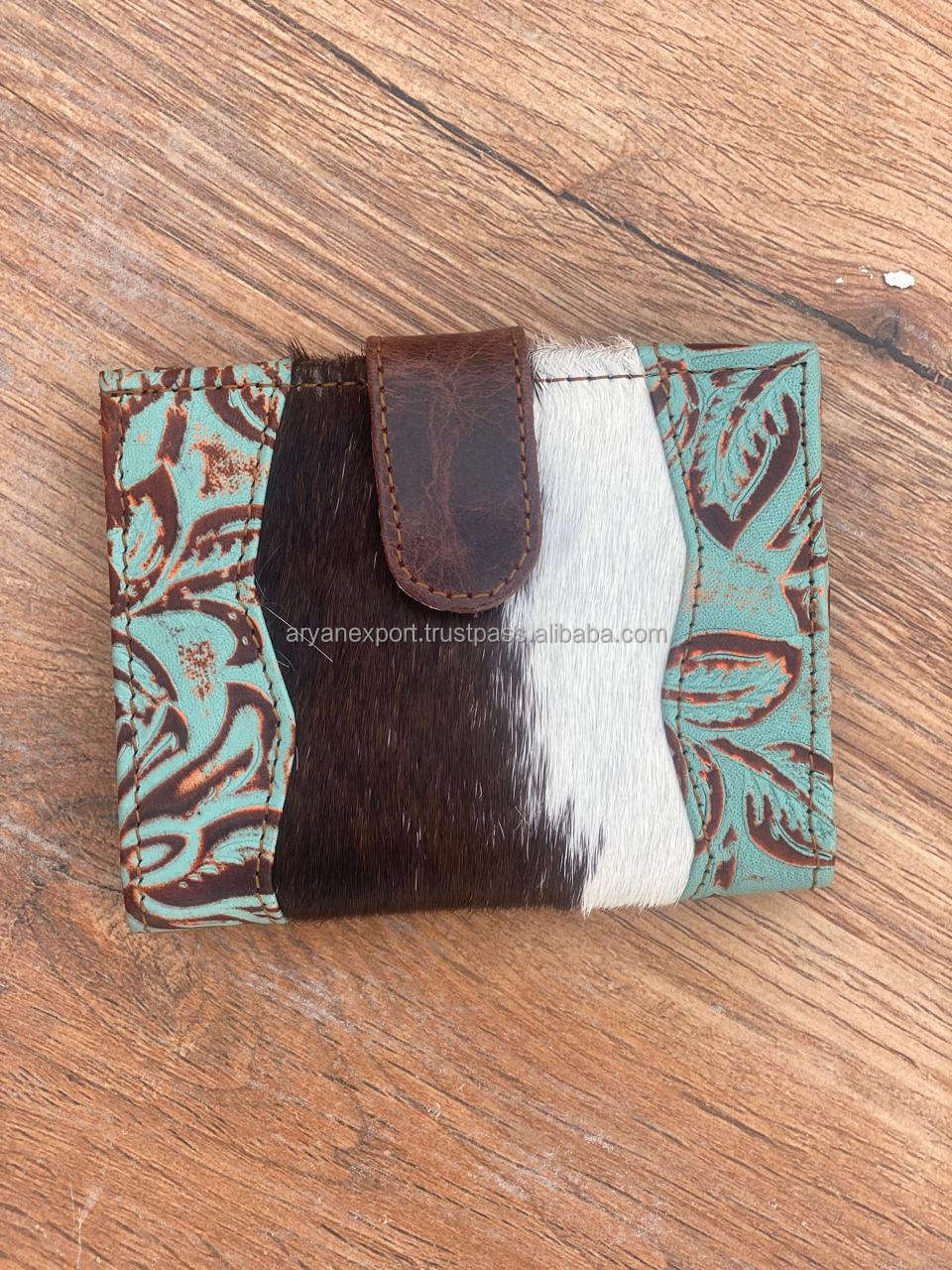 Brown With Turquoise Print