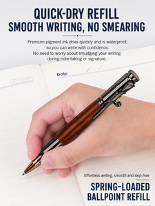 Outdoor Stationery Gift Set Tactical Plastic Gel Pen with Blue/Gold Ink Waterproof Storage Case EDC Portable Writing <b>Kit</b> 0.5mm - Product Image 3