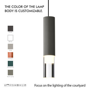 Stile nordico rotondo ciondolo luce semplice e alla moda adatto per bancone bar tavolo da pranzo alto Lumen - Product Image 4