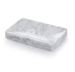 Nuevo Diseño de Jabonera de Mármol, Color Personalizado, Precio Económico, Jabonera de Resina con Diseño de Mármol para Ahorrar Jabón, Accesorios de Baño - Product Image 6