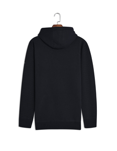 Wholesale High Quality Winter Lightweight Knitted 100% Cotton Solid Breathable Front <b>Men</b> Hooded Hoodies Custom Print <b>Pullover</b> - Product Image 2