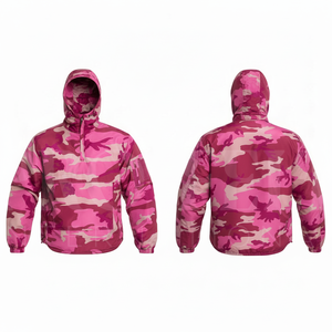 Hot Sale Custom Zipper Closure Hooded Windbreaker <b>Jacket</b> Lightweight Waterproof Outdoor Utility <b>Pullover</b> Hoodie <b>Jackets</b> - Product Image 6