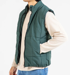 Chaqueta Acolchada Unisex al por Mayor, Tejido de Forro Polar, Ligera, Acolchada, Sin Mangas, Impermeable, Resistente al Viento, Ecológica - Product Image 2