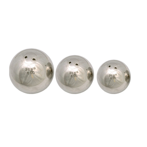Poids de lancer en acier inoxydable TSFI 95 mm, capacité 4 kg, équipement universel d'entraînement au lancer pour l'athlétisme, modèle 2386 - Product Image 1