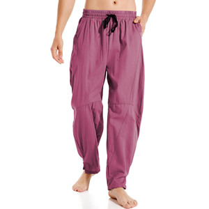Pantalones Casuales de Lino para Hombre, de Cintura Media, con Cordón, de Alta Calidad y Cómodos - Product Image 5