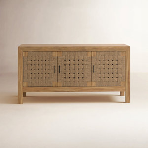 DreamCraft 57 ''Buffet en bois massif-Meuble élégant et durable fabriqué au Vietnam - Product Image 1