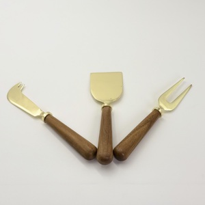 Juego de Quesos en Oferta, para Uso en la Cocina, con Cubiertos de Madera, Juego de Quesos de Acero Inoxidable para Fiestas, Hogar, Hotel y Restaurante - Product Image 3