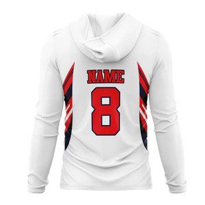T-shirt de sport léger à sublimation personnalisé avec tissu à séchage rapide pour l'entraînement physique et le baseball - Product Image 4