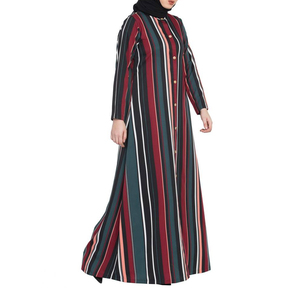 Printed Design Maroon Color New Islamic Dress <b>Abaya</b> Plus Size Lightweight Comfortable Breathable Womens Wholesale Customized - Product Image 2