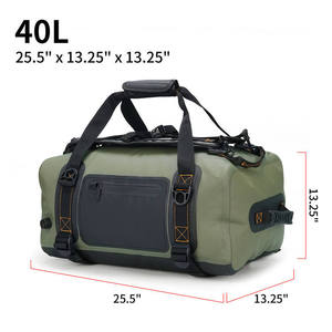 Bolsa de Deporte Impermeable al por Mayor con Logotipo Personalizado, Moderna, Portátil, para Viajes, Gimnasio, con Base Reforzada, Resistente, Tipo Duffel, para Llevar al Hombro - Product Image 2