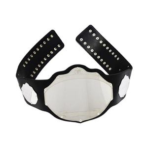 Ceinture de lutte en gros avec plaques en alliage de zinc moulées en 3D, finition or de luxe, logo personnalisé, fabricant de ceintures de championnat - Product Image 3