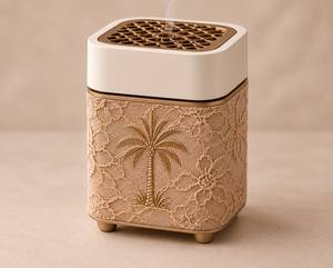 Porta Incienso Decorativo de Madera con Diseño Inspirado en la Naturaleza para una Decoración Elegante del Hogar y Relajación - Product Image 1