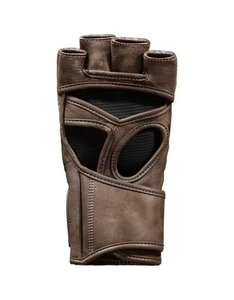 ถุงมือ MMA พรีเมียม หนังสีน้ำตาล สำหรับฝึกซ้อมศิลปะการต่อสู้แบบมืออาชีพ ฝึกซ้อมชกมวย เปิดฝ่ามือ - Product Image 3