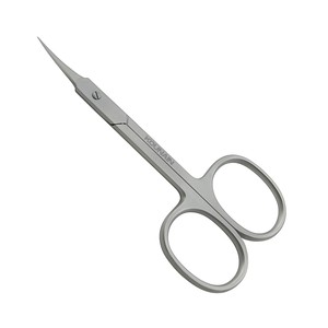 Women's 9cm Stainless Steel Cuticle Nail Scissor Curved Right-Handed Nail Art Facial Hair Removal Sharp <b>Makeup</b> Beauty Equipment - Product Image 6