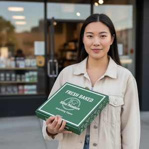 Custom Logo <b>Pizza</b> <b>Box</b> Custom Printing Personalized <b>Pizza</b> <b>Box</b> for Restaurant Packaging and Food Delivery - Product Image 5