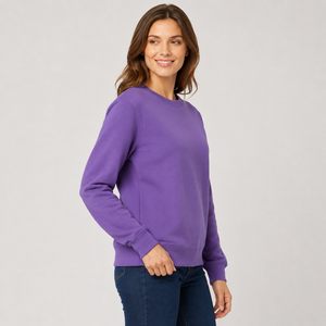 Sweat-shirt femme tendance, vêtement de tous les jours, mélange de coton doux, chaud, léger, coupe décontractée, style moderne, vêtements confortables - Product Image 4