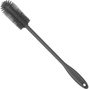 Spazzola in Silicone con Manico Lungo per Pulire Contenitori a Collo Stretto, Bottiglie d'Acqua, Articoli Sportivi e Altri Oggetti - Product Image 1