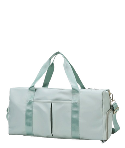 Zipper Waterproof CENPLAS CT-PLE002 Outdoor <b>Large</b> Capacity Folding Sports Fitness Unisex Duffel Bag Polyester Travel Soft Handle - Product Image 4