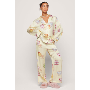 Pyjamas confortables pour les nuits d'été, écologiques et respirants, vêtements de nuit pour femmes en coton biologique, légers et thermiques - Product Image 1