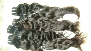 Meilleure vente sud de l'Inde Remy cheveux bruts temple de tissage Extension de cheveux humains dans les styles de vague naturelle et de vague profonde lâche - Product Image 2