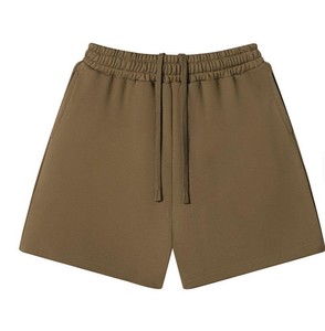 Shorts personnalisés décontractés 100 % coton imprimé respirant grande taille pour enfants, écoresponsables, à fermeture éclair, séchage rapide - Product Image 5