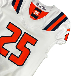 Maillot de football américain imprimé de haute qualité, logo personnalisé, uniforme d'équipe professionnel, séchage rapide, respirant, antibactérien - Product Image 3