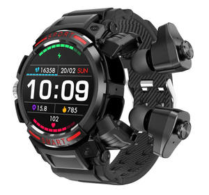 Nuevos Auriculares G100, Reloj Inteligente 2 en <span class=keywords><strong>1</strong></span>, Pantalla de <span class=keywords><strong>1</strong></span>.43 Pulgadas, Respuesta a Llamadas BT, Reproductor de Música, Deportes, IP67, Monitor de Salud, Reloj Inteligente - Product Image 3