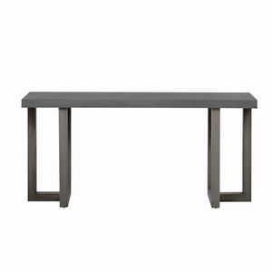 U_STYLE Solid <b>Pine</b> Legs Console <b>Table</b> with Geometric Design for Entryway Hallway Living Room Bedroom - Product Image 3