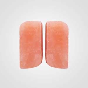 แผ่นเกลือหิมาลัยรูปใบไม้สำหรับดีท็อกซ์เท้า บำบัดเท้าด้วยธรรมชาติ สปาดีท็อกซ์ และเครื่องกระจายกลิ่นน้ำมันหอมระเหย ช่วยฟอกอากาศภายในบ้าน - Product Image 1